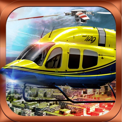 911 Police Gunship Helicopter Simulator 3D - Cop Pursuit Heli Simulation Action Game