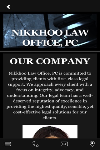 Nikkhoo Law Office PC screenshot 2