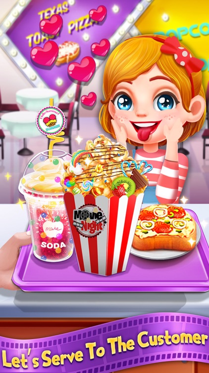 Movie Night Party! Food Games screenshot-4