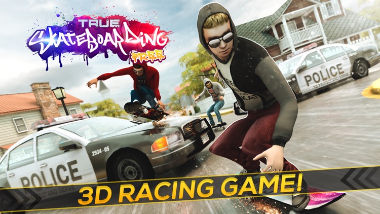 True Skateboarding Ride | Epic Skate Board 3D