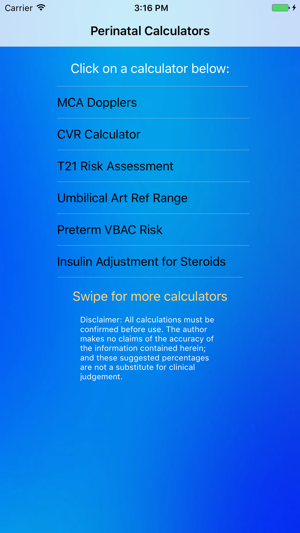 Perinatal Calculators(圖1)-速報App