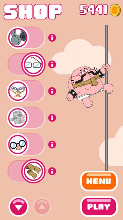 Sky Streaker - Gumball Climbing Arcade Game screenshot-4