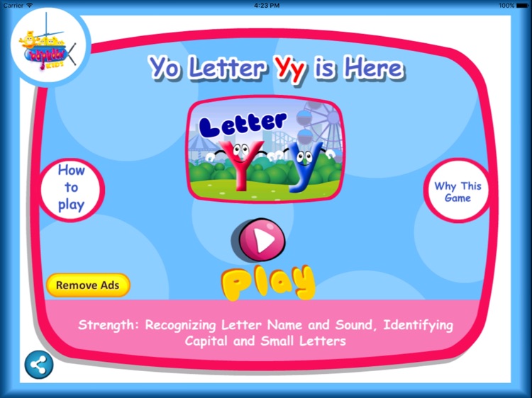Yo Yo letter Yy is Here