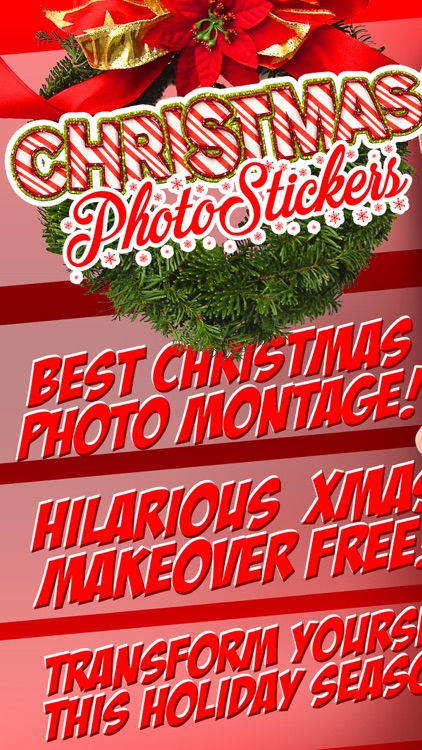 Christmas Photo Booth 2016 - Santa Camera Stickers