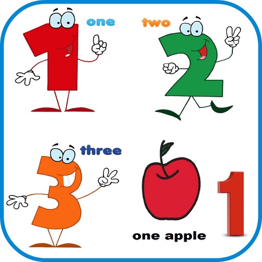 0-100 Baby Kids Learn Numbers Flashcards icon