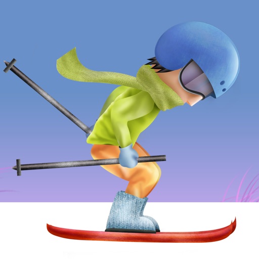 Ice Ski Racing Champ iOS App