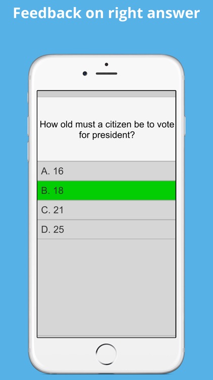 Adaptive U.S Citizenship Test