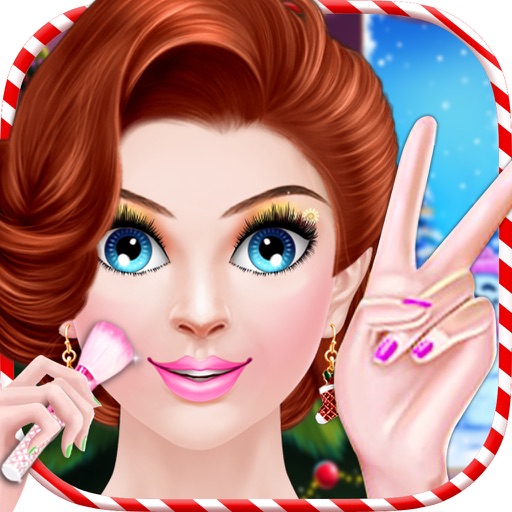 Christmas Girl Costume Party - Mask Spa and Makeup iOS App