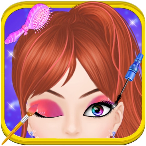 Celebrity Makeup Salon - makeup, dress Up, spa - Girls beauty queen's Salon Games iOS App