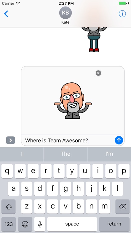 Team Awesome Stickers