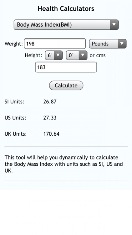 Health Calculators screenshot-4