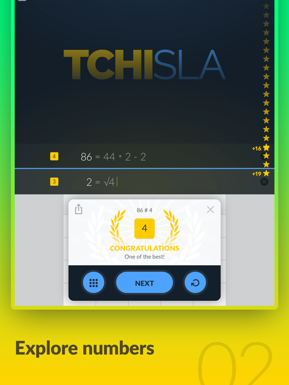 Tchisla: Number Puzzle screenshot 2