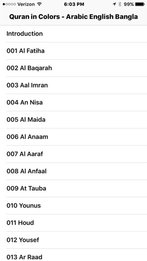 Quran in Colors Arabic English Bangla(圖2)-速報App