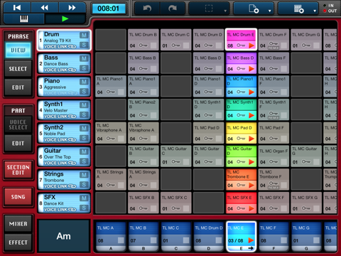 Screenshot #4 pour Mobile Music Sequencer