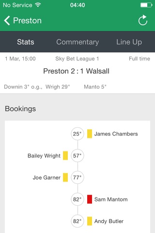 LEP Football App screenshot 4