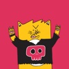 Cat & Friends - Redbubble sticker pack