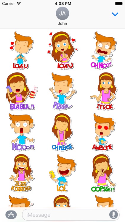 Emotion Kid Sticker