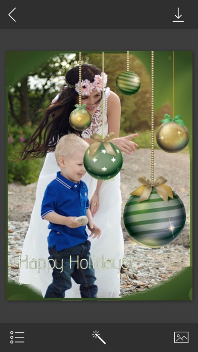 How to cancel & delete Christmas Jingle bell Picture Frame - PicShop from iphone & ipad 3