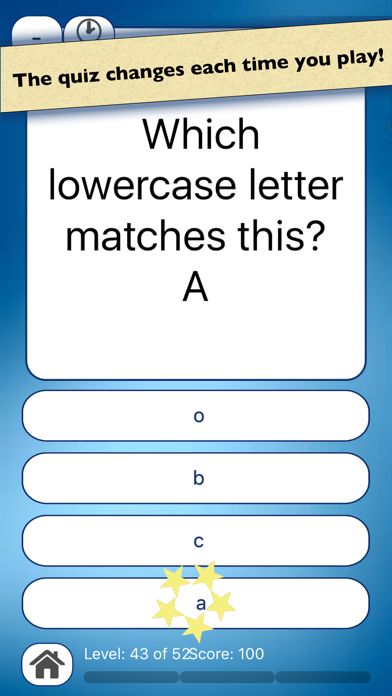 How to cancel & delete Alphabet Learning Letters Quiz from iphone & ipad 2