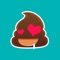 Get your 15 funny animated Poo Emoji Sticker for iMessage on iOS 10, Allo, Facebook and Messenger sharing