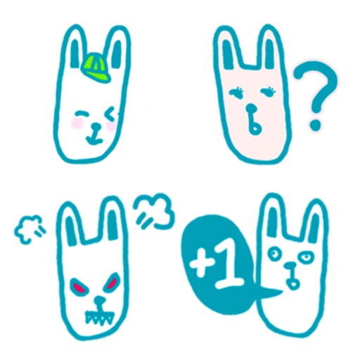 Face Bunny Emoji Stickers icon