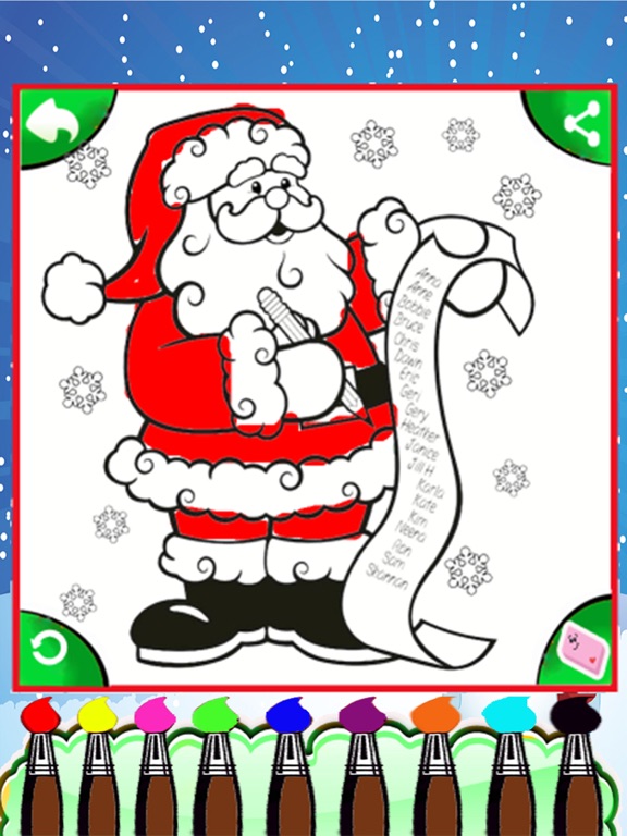 Christmas Coloring Pages For Kids Free Drawing App Price