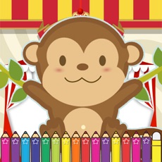 Activities of Monkeys Coloring Fun for kids the Third Edition