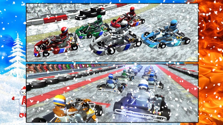 Buggy Nitro Race Snow Rally-Extreme Kart Racing screenshot-3