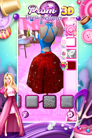 Prom Dress Designer 3D screenshot 4