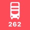 My London Bus - 262 is a mobile app that tells you when you next 262 bus is due