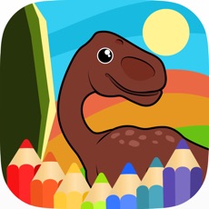 Activities of Little Dinosaur Coloring Pages Kids Painting Games