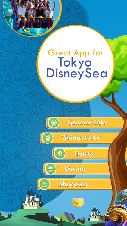Great App for Tokyo DisneySea