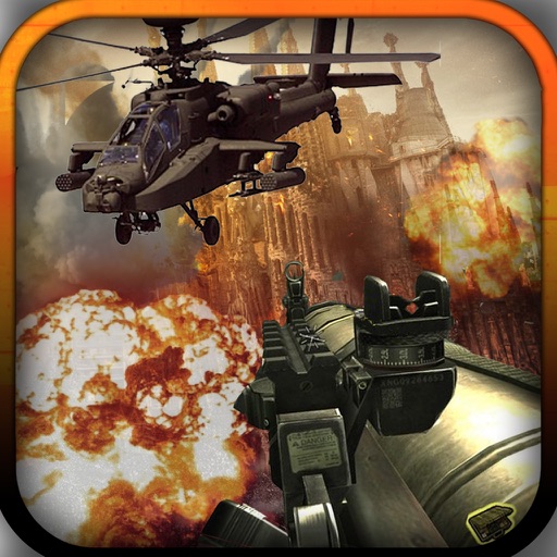 Destroyed City Combat Military Air Strike 2016 Icon