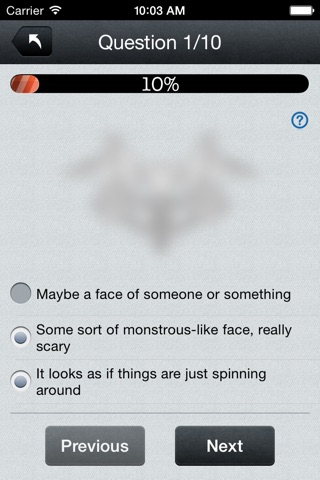 inkBlot Personality Types Test Lite screenshot 2