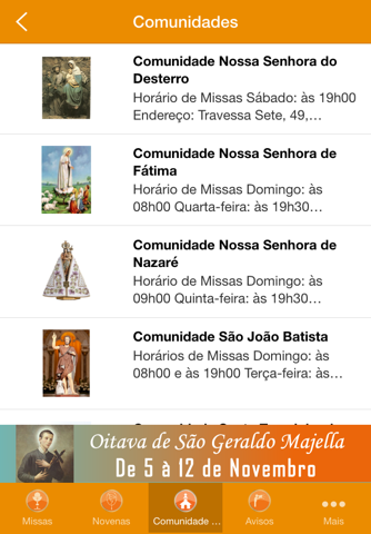 Santuário São Geraldo Majella screenshot 4