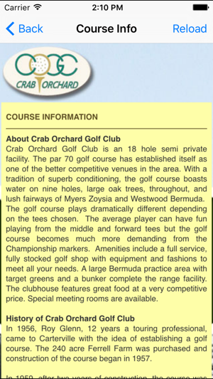 Crab Orchard Golf Club(圖4)-速報App