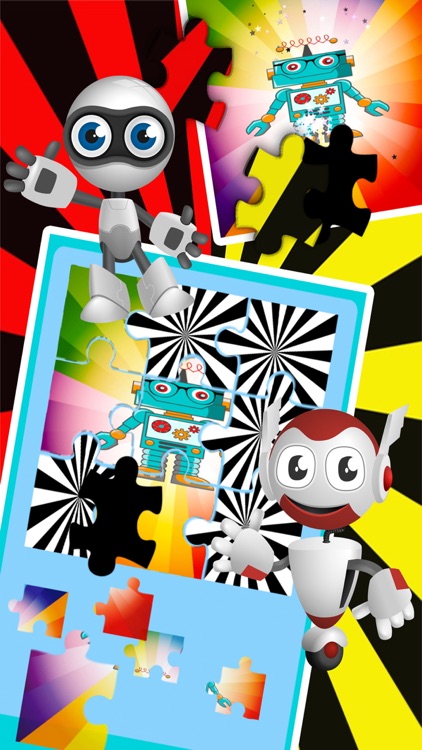 Little Robot Steel Puzzle Battle Jigsaw Game