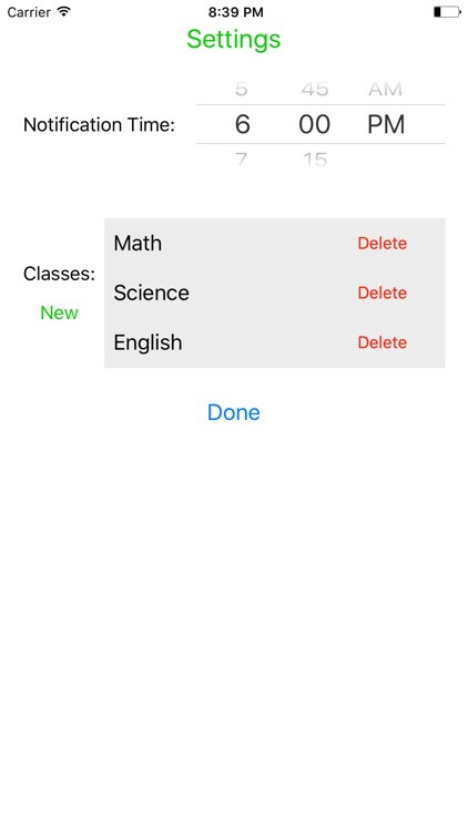 Assignment Tracker