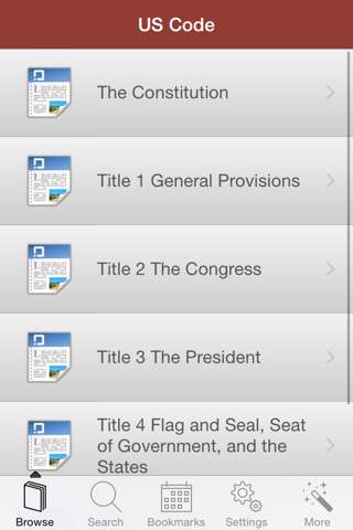 US Code of Federal Regulations - náhled
