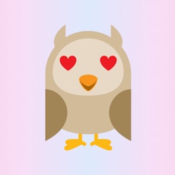 Simple owl emojis - Fx Sticker