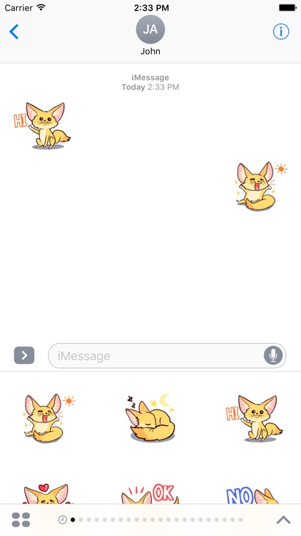 Golden Fox Sticker screenshot-3