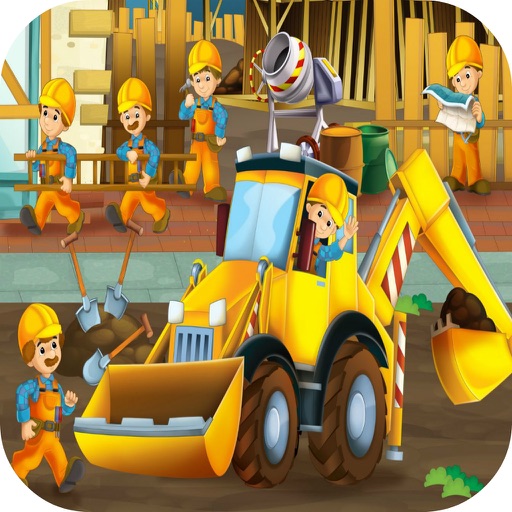 Construction Truck Games! Crane Simulator for Kids iOS App