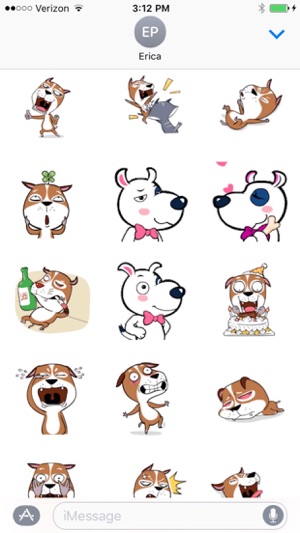 Animated Dog Emojis for iMessages(圖3)-速報App