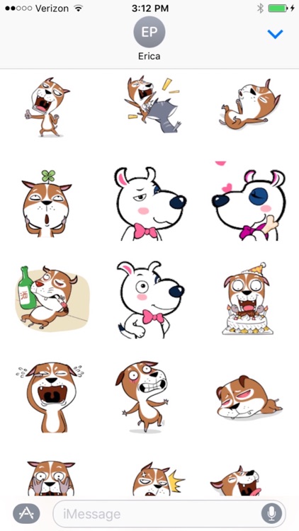 Animated Dog Emojis for iMessages