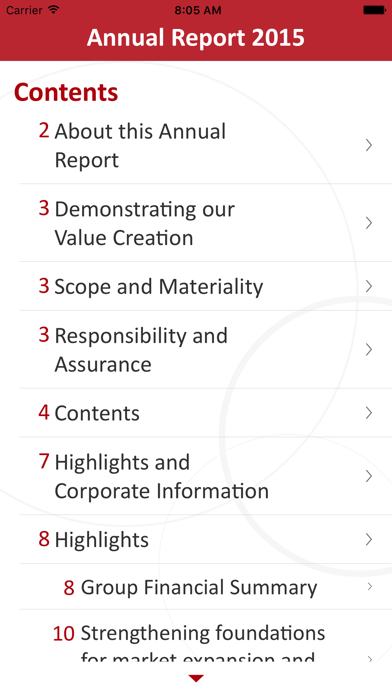 How to cancel & delete MCB Annual Report 2015 from iphone & ipad 2