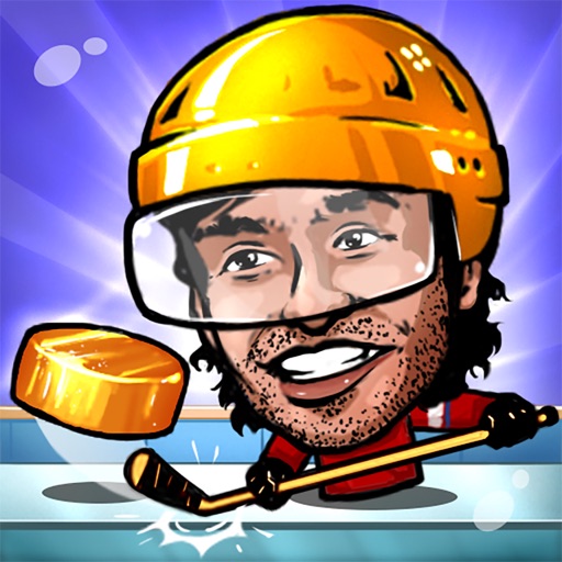 Puppet Ice Hockey: Championship of the big head nofeet Marionette slapshot stars iOS App