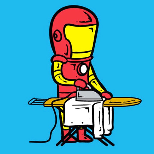 Superhero Robot HD Wallpaper for Iron Man Icon