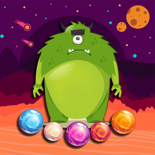 Alien Evolution Bubble Shooter Invasion Game icon