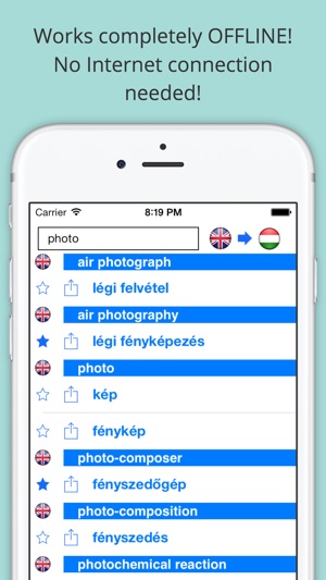 Offline English Hungarian Dictionary with Voice(圖1)-速報App