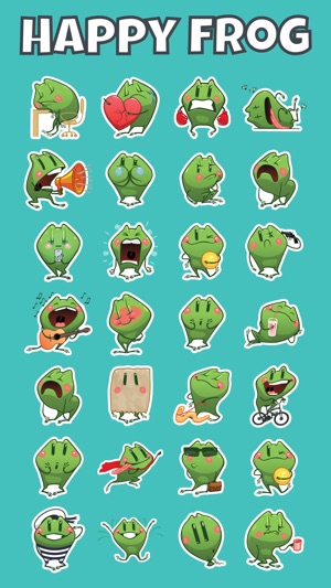 Sticker Me: Happy Frog(圖3)-速報App